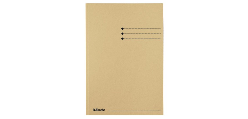 Esselte filing folder beige, pack of 100 pieces