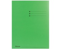 Chemise imprimée à bord décalé 180 g Esselte 22 x 31,5 cm vert - Paquet de 100
