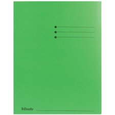 Chemise imprimée à bord décalé 180 g Esselte 22 x 31,5 cm vert - Paquet de 100