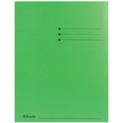 Chemise imprimée à bord décalé 180 g Esselte 22 x 31,5 cm vert - Paquet de 100