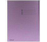 Esselte lilac filing folder, pack of 100 pieces