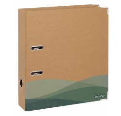 Econovo classeur, A4, dos de 75 mm, kraft