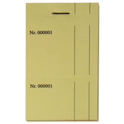 Carnets de garçon jaune