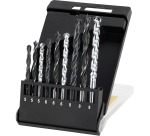 Irwin jeu de forets à métaux - bois - pierre, 9 pièces