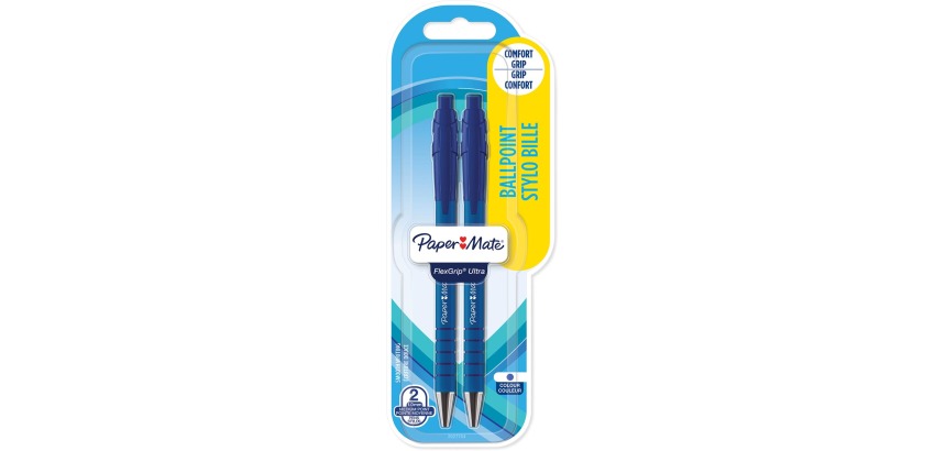 Paper Mate Kugelschreiber Flexgrip Ultra RT, mittel, blau