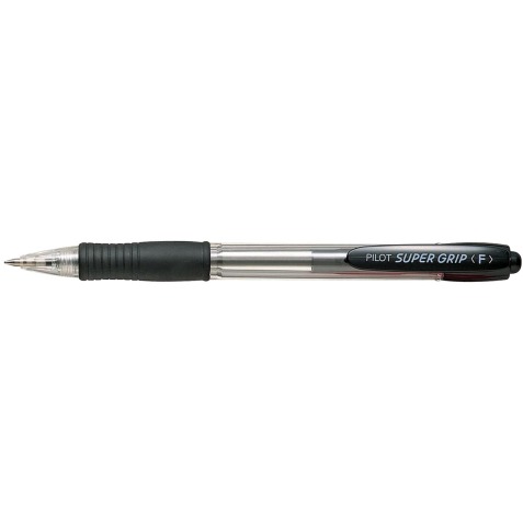 Pilot stylo bille Super Grip, noir