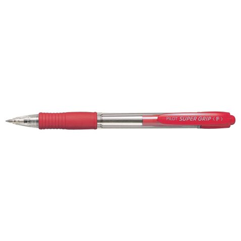 Pilot stylo bille Super Grip, rouge