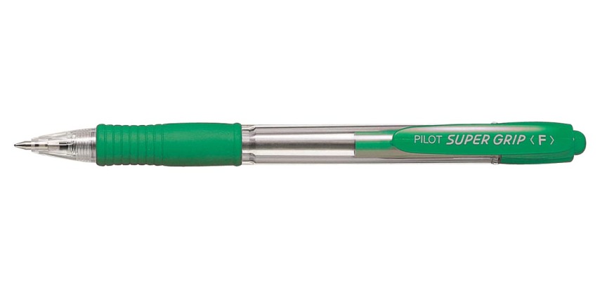 Pilot Kugelschreiber Super Grip, grün