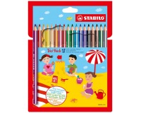 EN_P18 CRAYONS COULEURS STAB.TRIO
