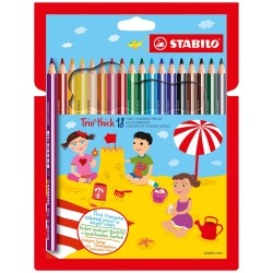 EN_P18 CRAYONS COULEURS STAB.TRIO