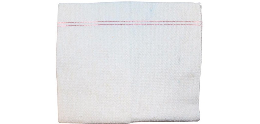 OFFICE products serpillière, coton, 60 x 70 cm, blanc