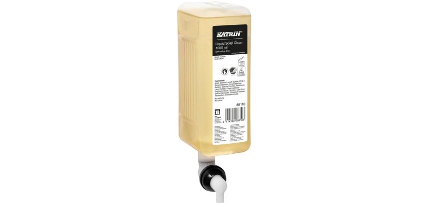 Katrin savon liquide 88110 Clean, flacon de 1000 ml