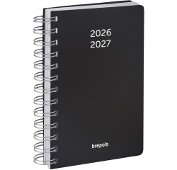 Brepols Klassenbuch Wire-O, Schwarz, 2026-2027