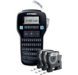 Etiqueteuse Dymo LabelManager LM160 qwerty valuepack