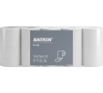 Katrin Plus toilet paper, 4-ply, 180 sheets per roll, pack of 10 rolls