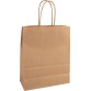 Sac en papier, ft 18 x 8 x 22 cm, brun