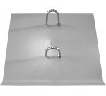 Aurora socle pour agendas ou blocs-mémo, PVC, gris
