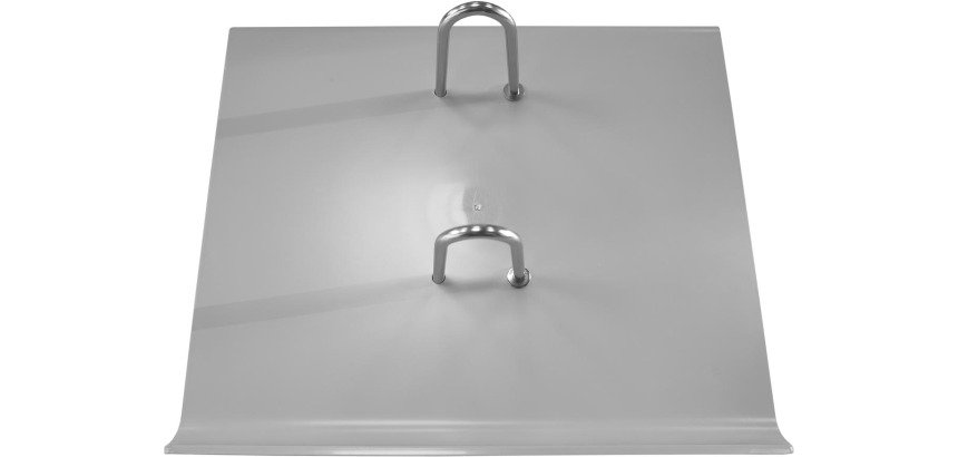 Aurora socle pour agendas ou blocs-mémo, PVC, gris