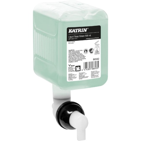 Katrin vloeibare zeep Green 86542, flacon van 500 ml