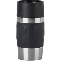 Emsa Travel Mug Compact thermosbeker, 0,3 l, zwart