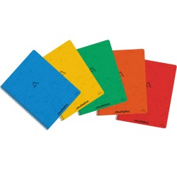 Aurora Writing 80 cahier spiralé, ft 21 x 16,5 cm, 120 pages, quadrillé commercial