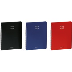 Brepols journal de classe Prevision Polyprop couleurs assorties, 2025-2026