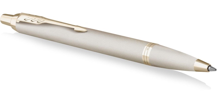 Parker IM Monochrome Kugelschreiber Champagner, mittel, Geschenkschachtel