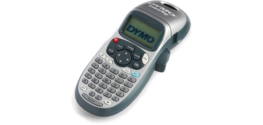 Dymo système de lettrage LetraTag LT-100H, 1 ruban LT inclus, gris