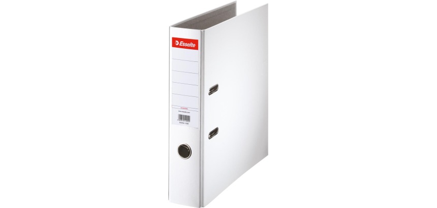 Esselte Essentials Hebelordner, Rückenbreite 7,5 cm, weiß