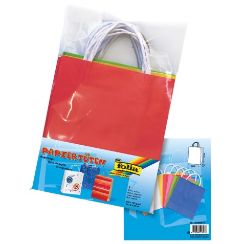 Paper bags, kraft paper, assorted