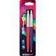 Parker Jotter Originals balpen 80'S Retro Wave, blister van 2 stuks (oranje en paars)