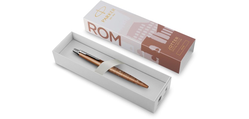 Parker Jotter stylo bille special edition Rome, moyen, en boite cadeau