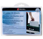 Rexel feuilles pré-lubrifiées, paquet de 12 pièces