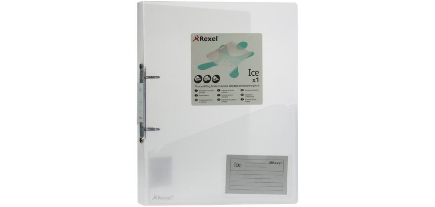 Rexel ringmap Ice transparant