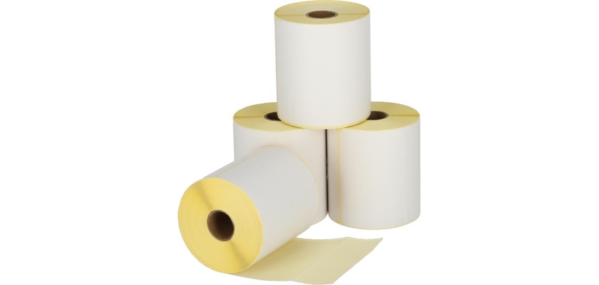 Verzendetiketten ft 102 x 210 mm, kern 25 mm, 210 etiketten per rol