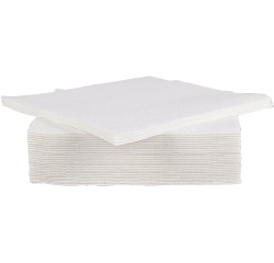 Cosy & Trendy servet, 38 x 38 cm, wit, 40 stuks
