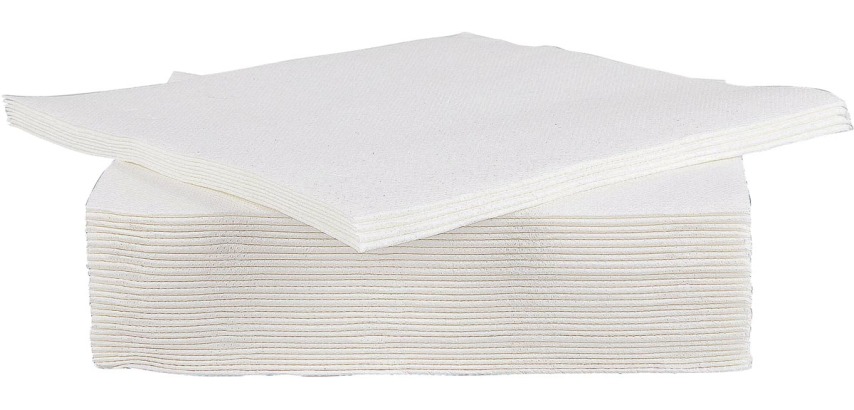 Cosy & Trendy napkin, 38 x 38 cm, white, 40 pieces