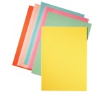 Esselte yellow filing folder, 80 g/m² paper, pack of 250 pieces