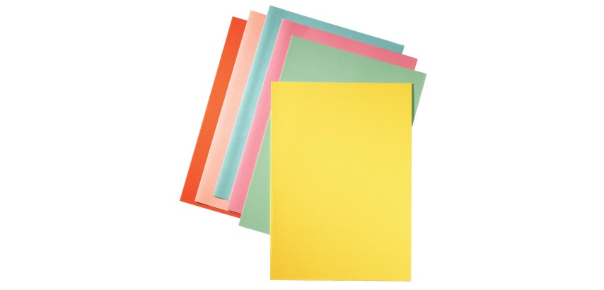 Esselte gelbe Ablagemappe, 80 g/m² Papier, Packung mit 250 Stück