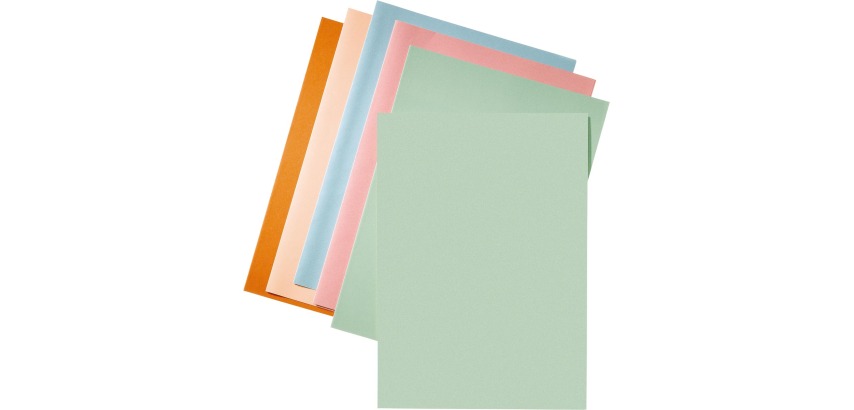 Esselte chemise de classement vert, papier de 80 g/m², paquet de 250 pièces