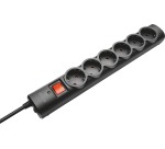 Trust Surge Guard Steckdosenleiste, 6 Steckdosen mit Überspannungsschutz