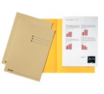 Esselte beige filing folder, 180 g/m² cardboard, pack of 100 pieces