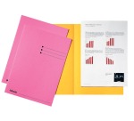Esselte filing folder, pink, 180 gsm cardboard, pack of 100 pieces