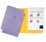 Esselte chemise de classement lilas, carton de 180 g/m², paquet de 100 pièces