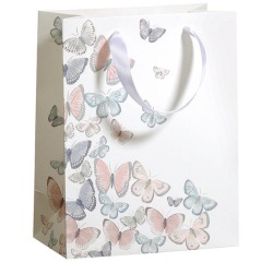 Geschenkzak Tender Butterflies, M, 22 x 18 x 10 cm