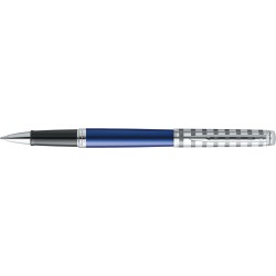 Waterman roller  Hémisphère Deluxe Marine Blue avec détail en palladium