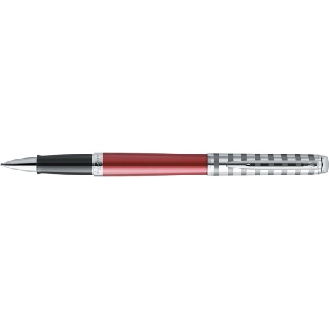 Waterman roller Hémisphère Deluxe Red avec détail en palladium