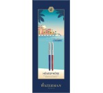 Waterman Hemisphere Deluxe Red ballpoint pen with palladium detail