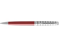 Waterman stylo bille Hémisphère Deluxe Red avec détail en palladium