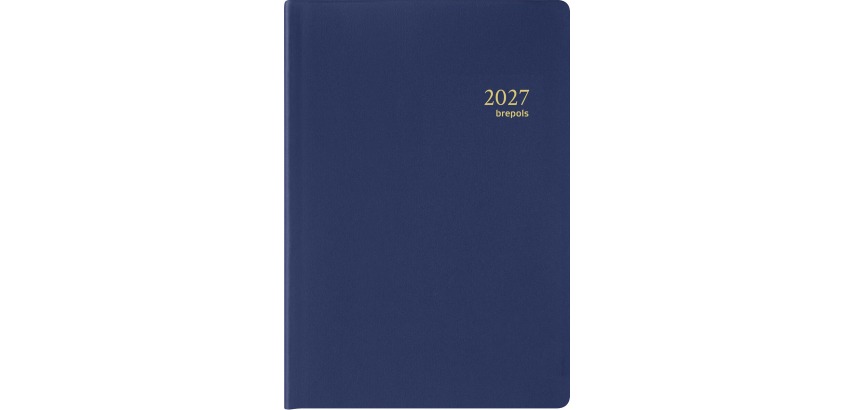 Brepols planner Armada Seta 4 languages, blue 2027
